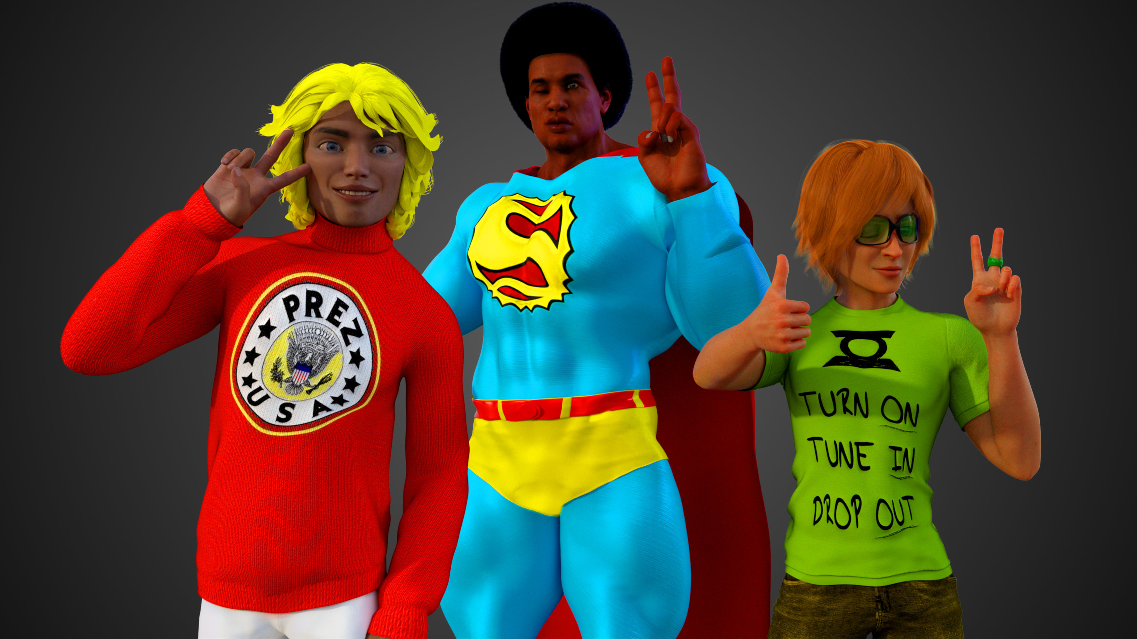 Sunshine Superman 3D model_14