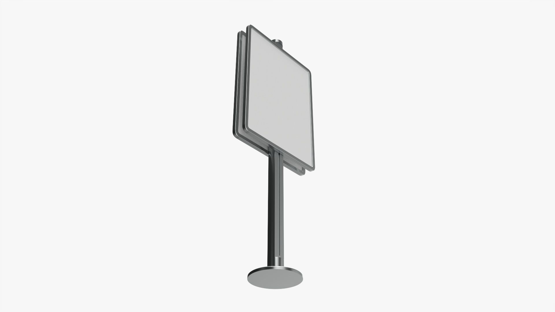 Advertising stand display mockup 01 3D model_2