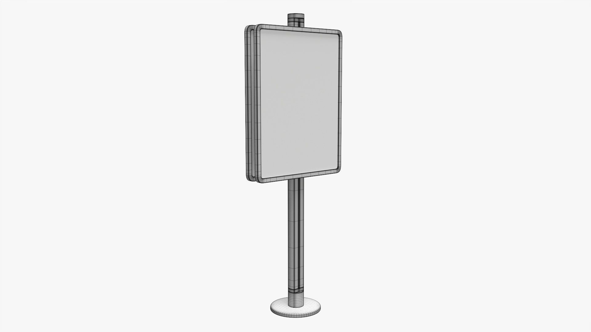 Advertising stand display mockup 01 3D model_6
