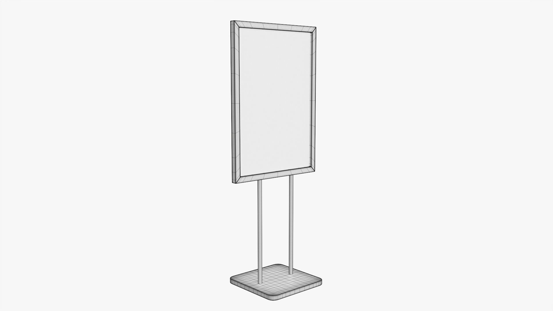 Advertising stand display mockup 02 3D model_6