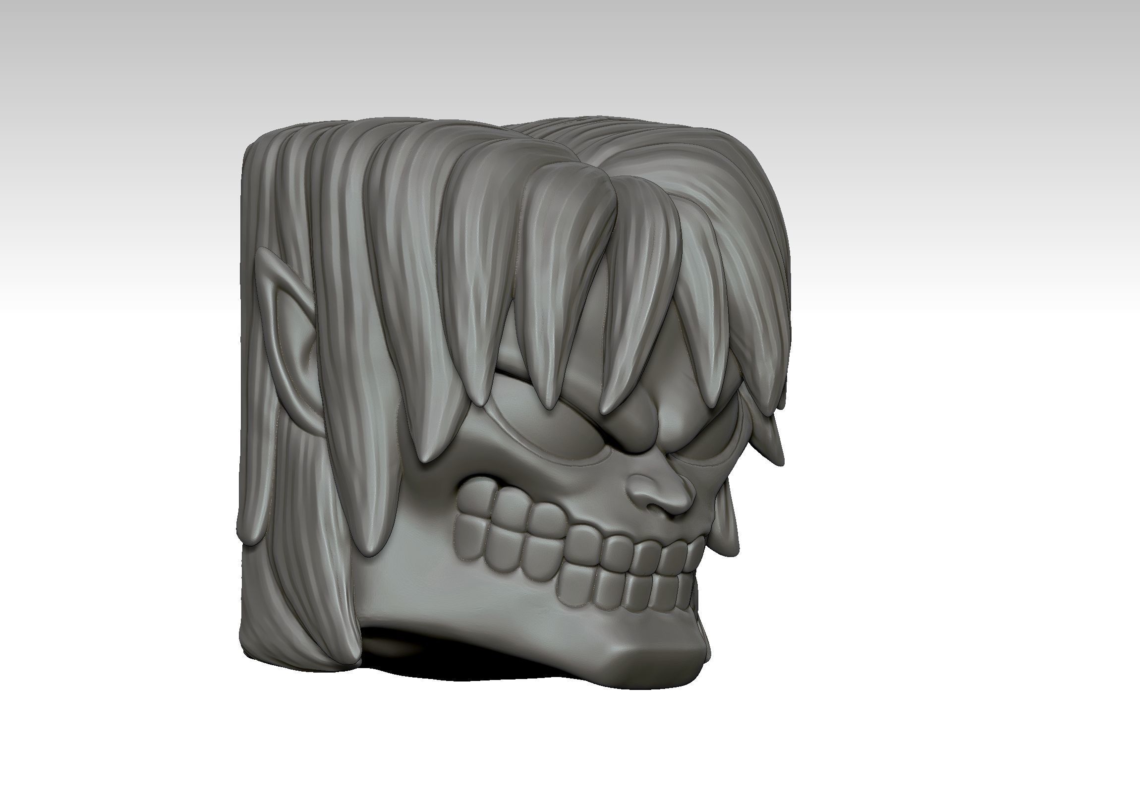 Titan Eren - Keycap 3D for mechanical keyboard - AOT SNK -  3D print model_12