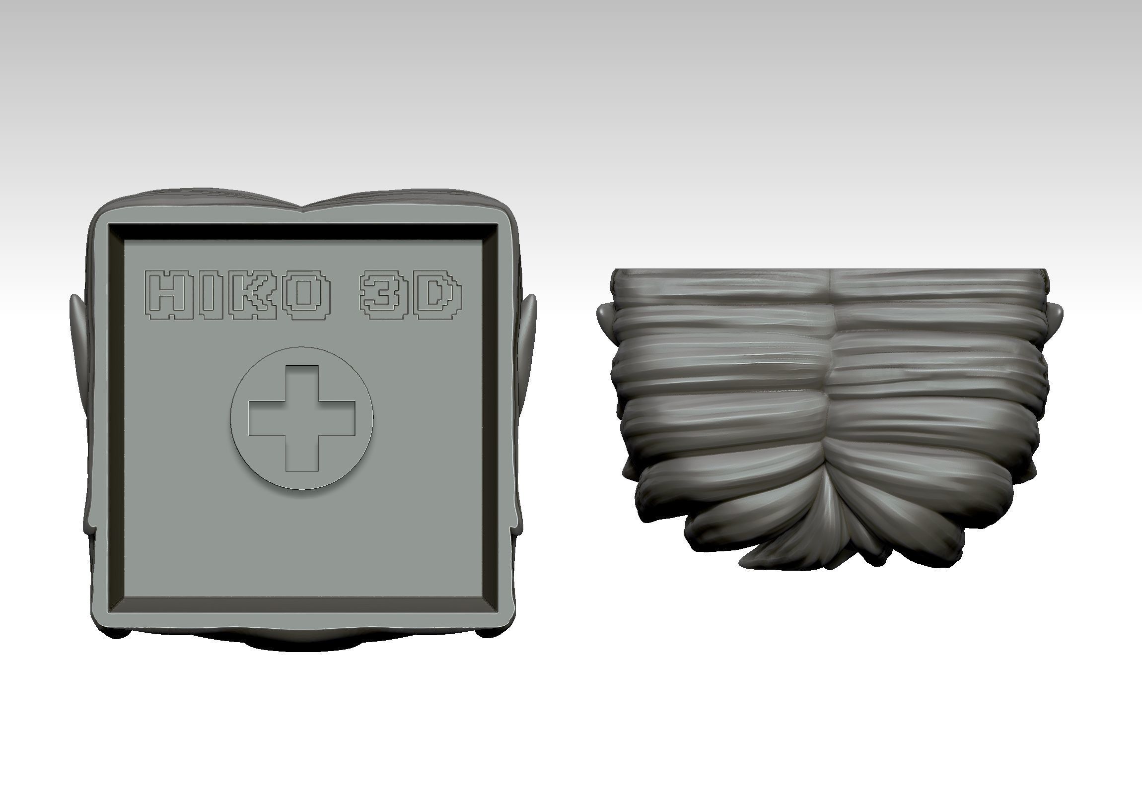 Titan Eren - Keycap 3D for mechanical keyboard - AOT SNK -  3D print model_13