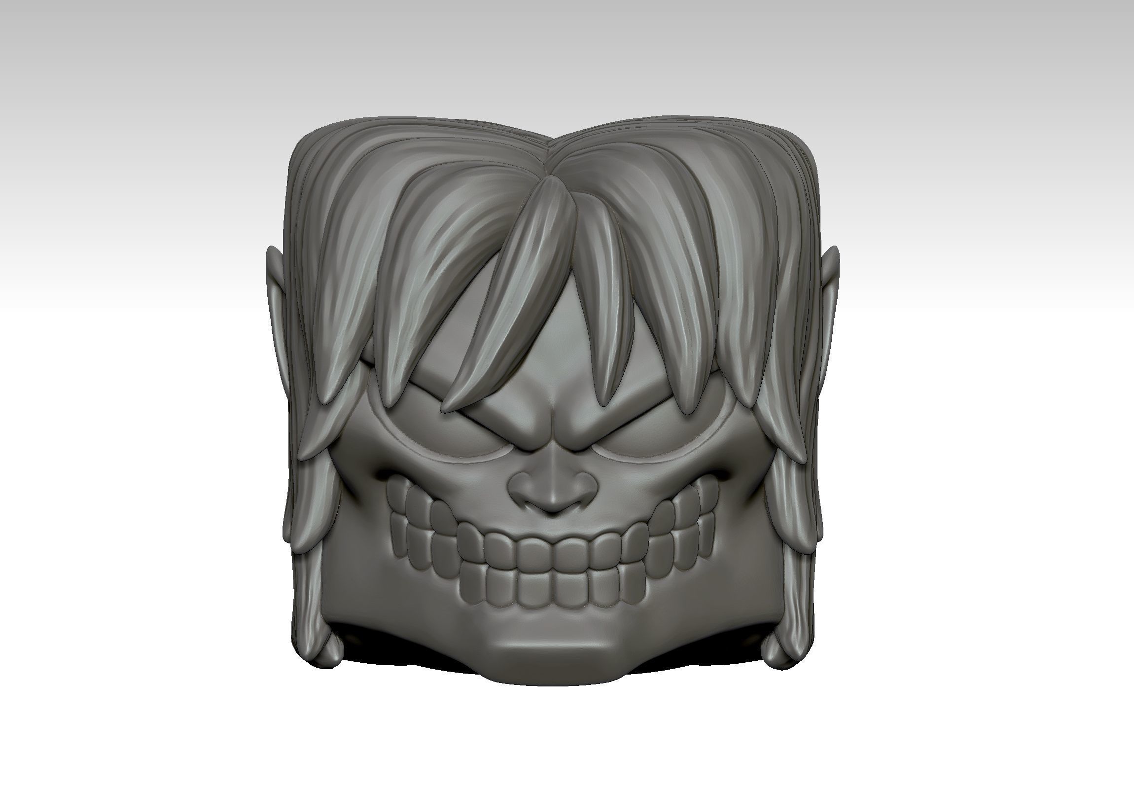 Titan Eren - Keycap 3D for mechanical keyboard - AOT SNK -  3D print model_5