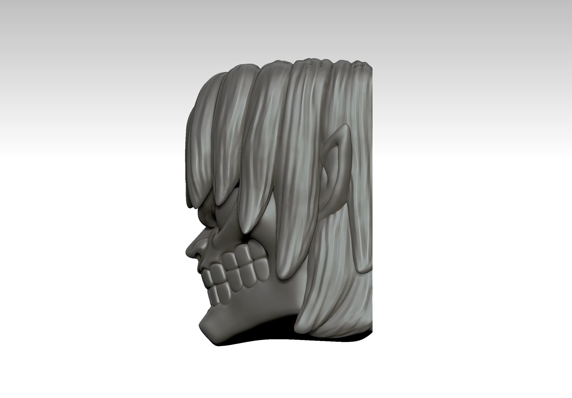 Titan Eren - Keycap 3D for mechanical keyboard - AOT SNK -  3D print model_7