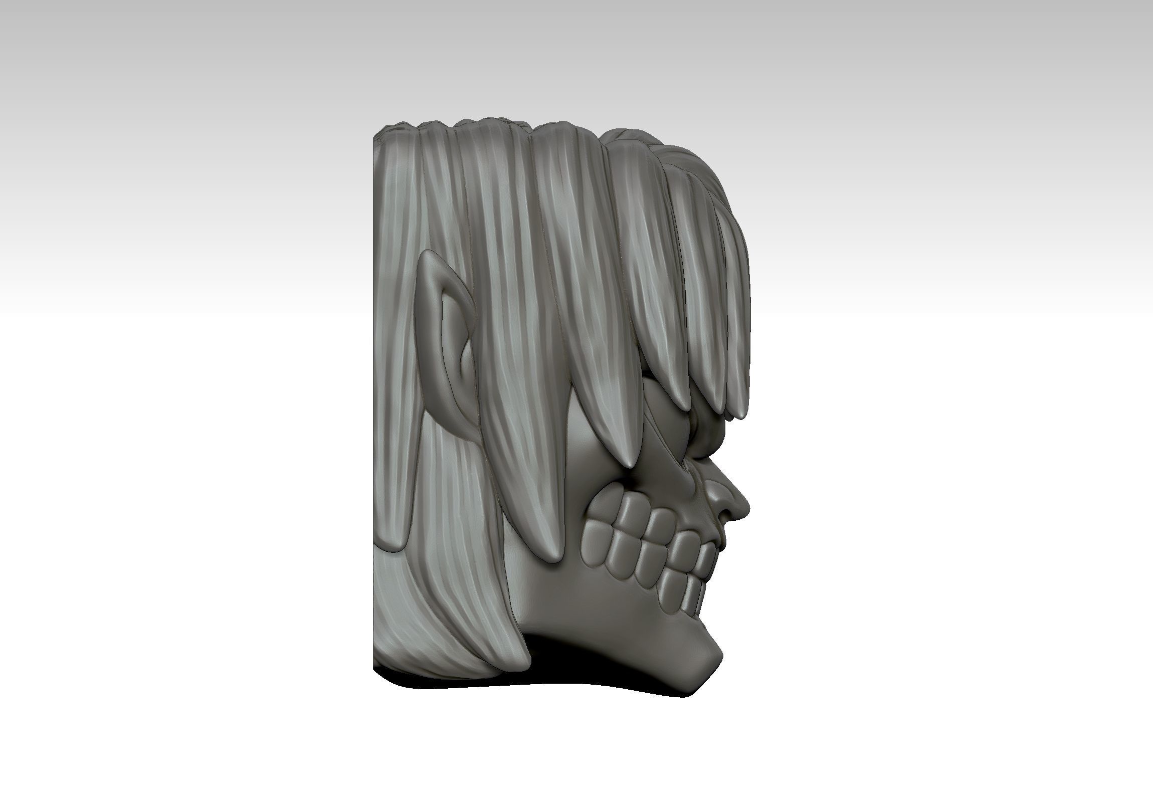 Titan Eren - Keycap 3D for mechanical keyboard - AOT SNK -  3D print model_11