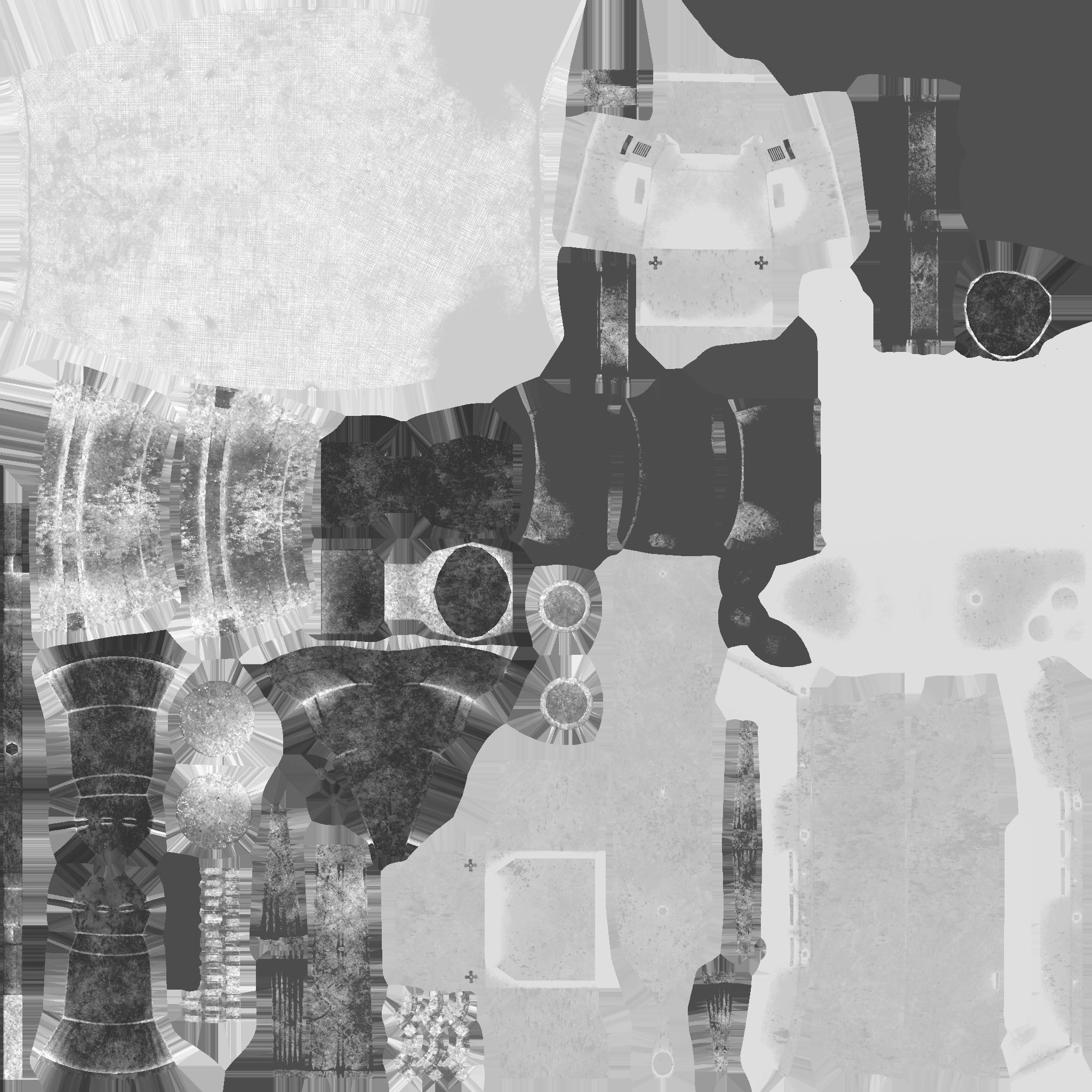 Steampunk Airship - Sci-Fi Aircraft 03 - Flying Ship Low-poly 3D model_23