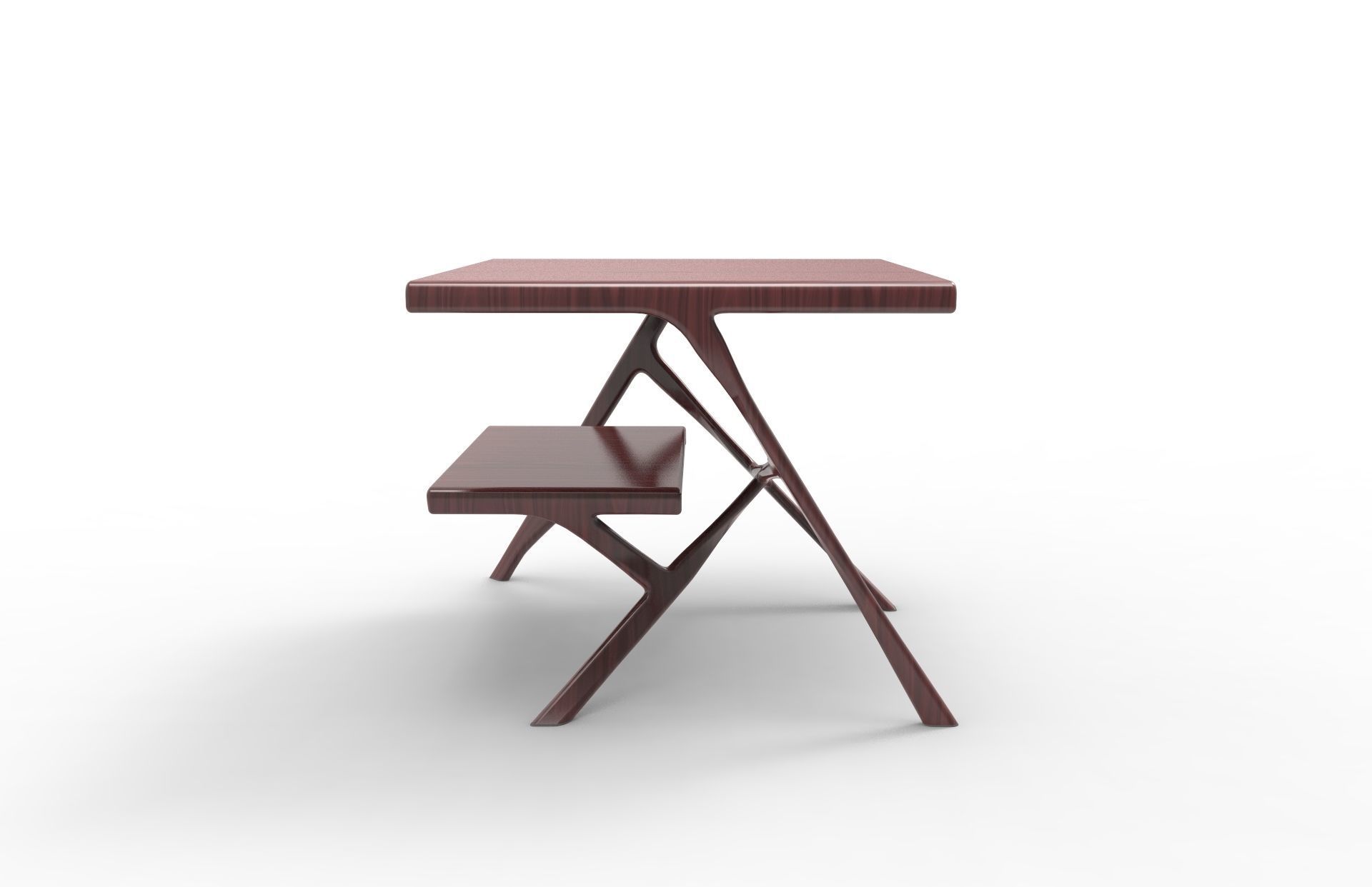 Bedside table 3D model_5