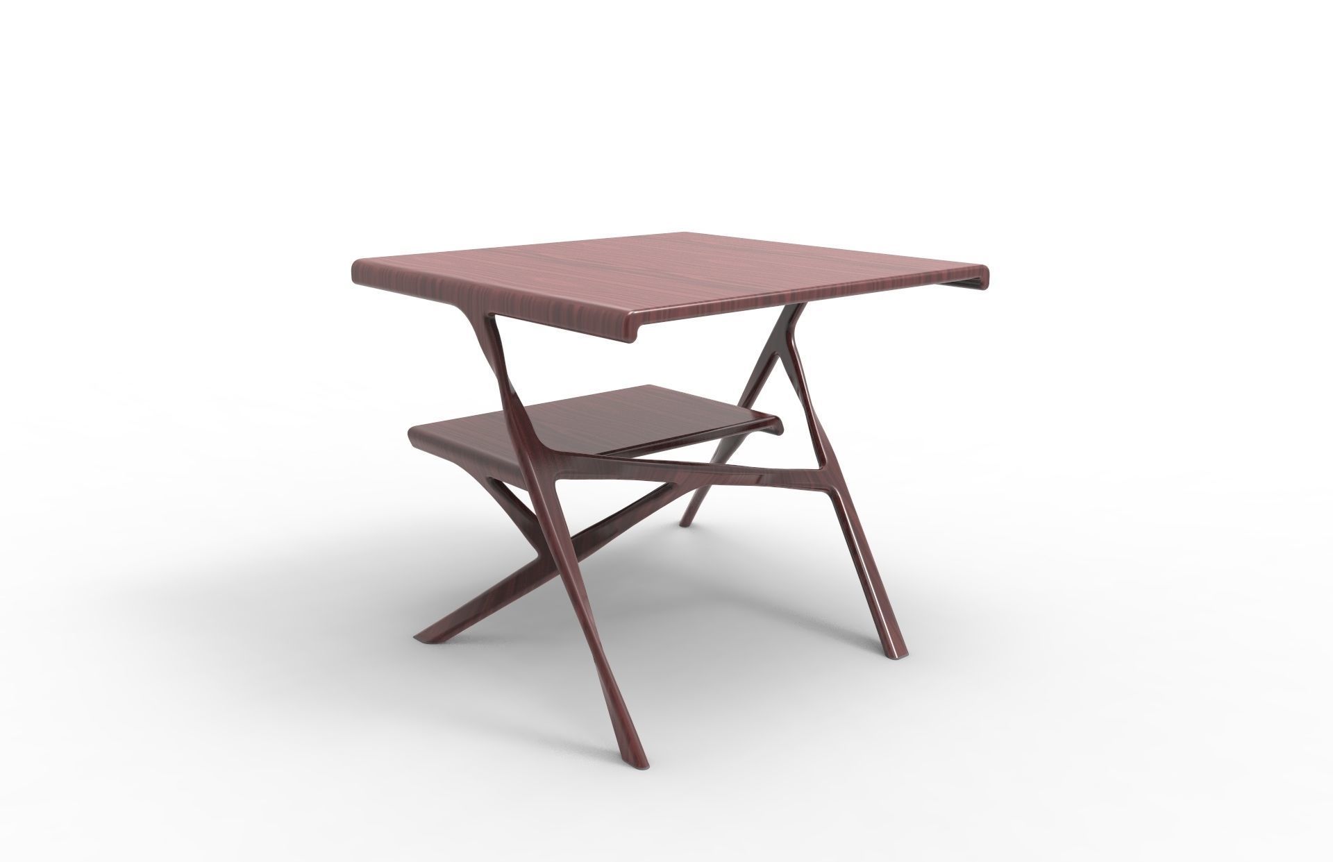 Bedside table 3D model_7