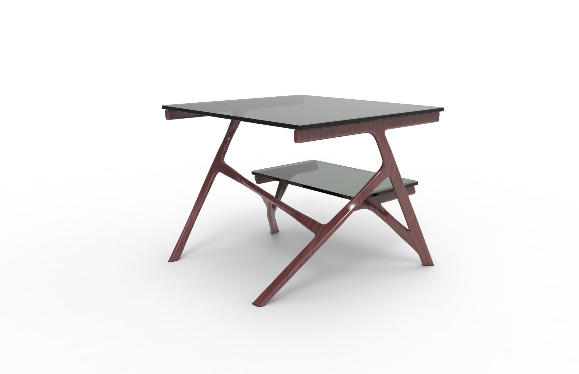 Bedside table 3D model_12