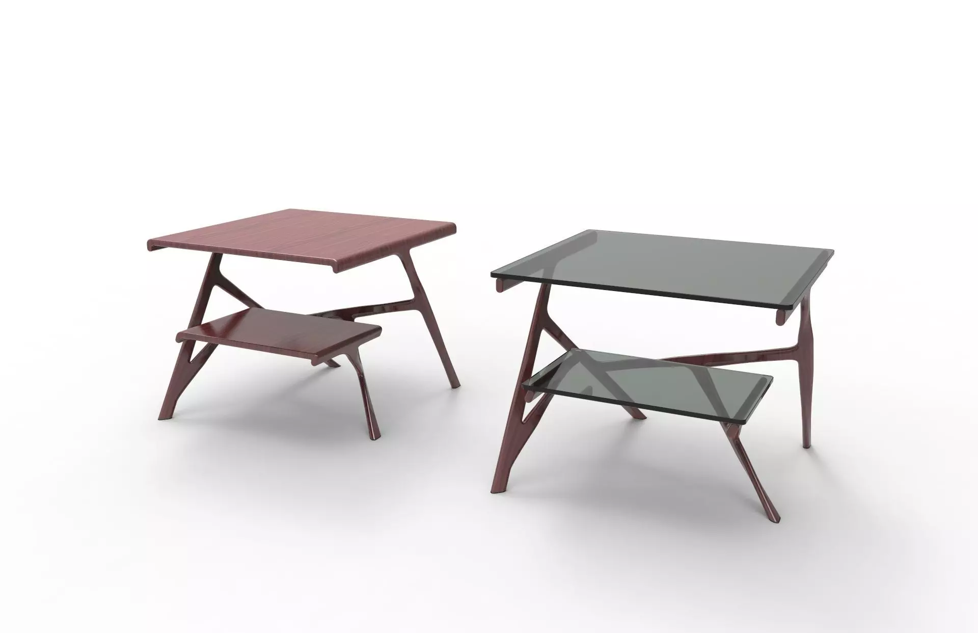 Bedside table 3D model_0