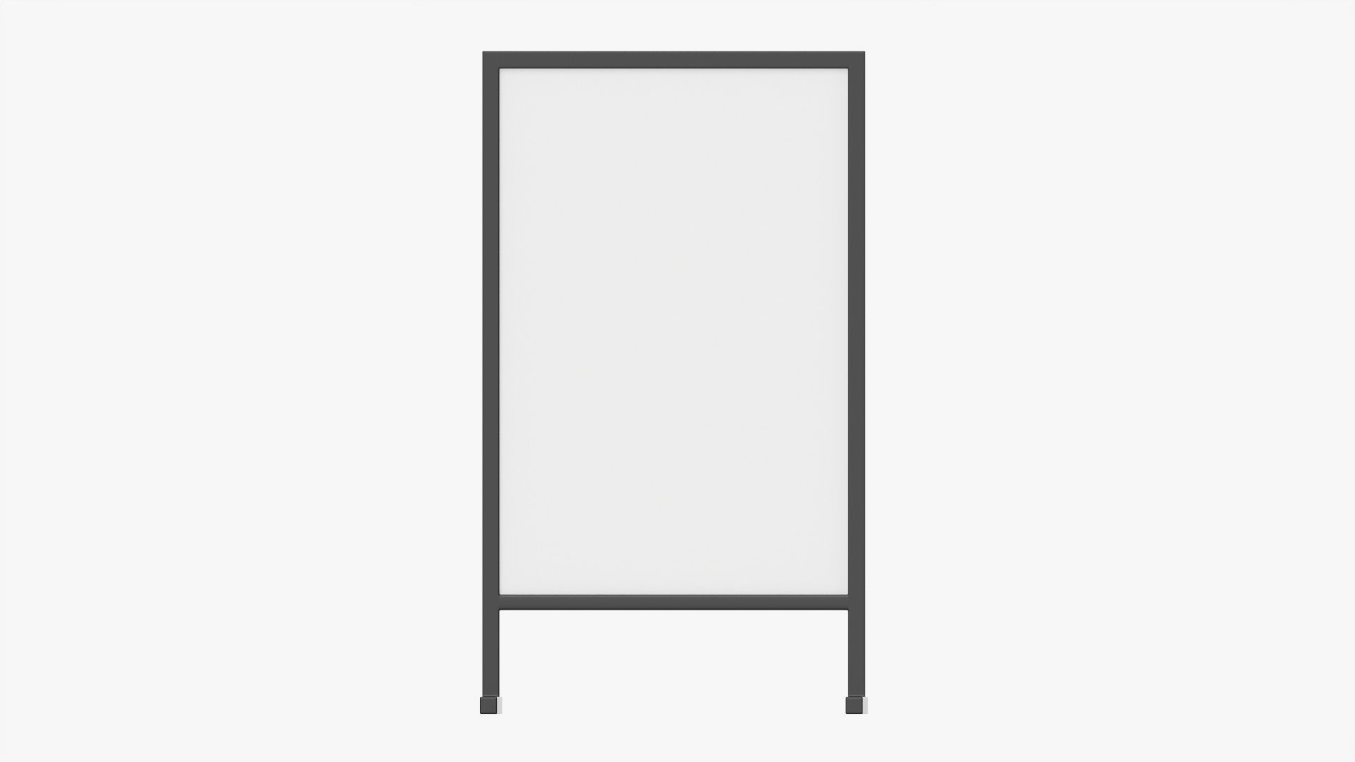 Advertising stand display mockup 03 3D model_3