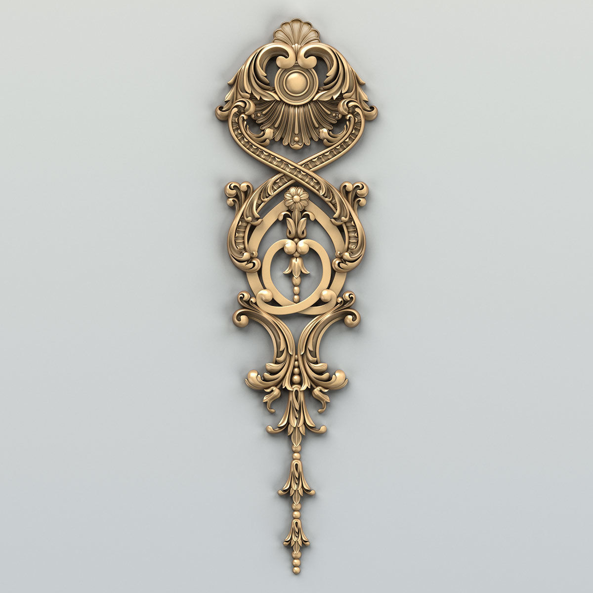 Decor vertical 019 3D model_2