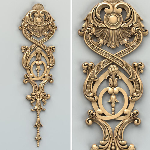 Decor vertical 019 3D model