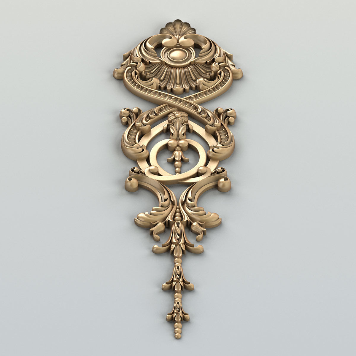 Decor vertical 019 3D model_4