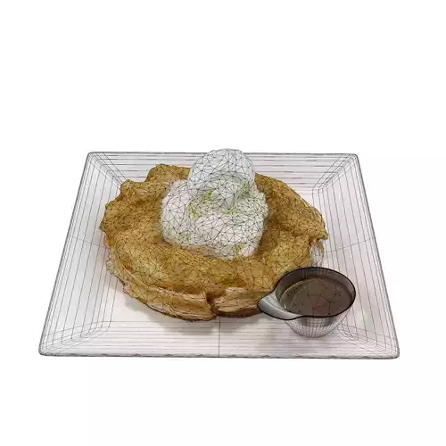 You Make Me Wanna Waffle Low-poly 3D model
