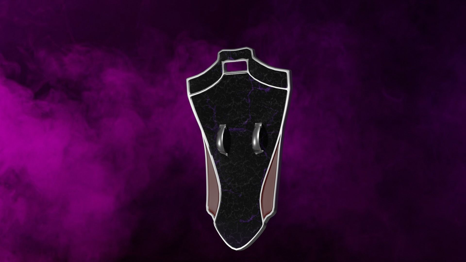 Obsidians Shield 3D model_3