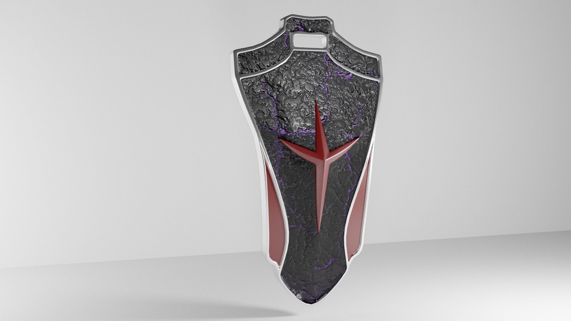 Obsidians Shield 3D model_0