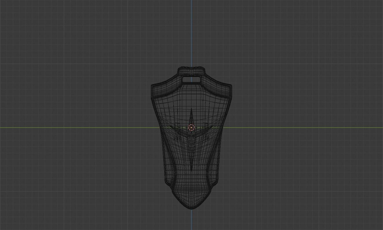 Obsidians Shield 3D model_5