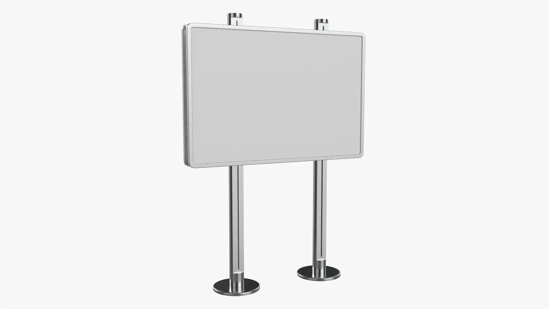 Advertising stand display mockup 04 3D model_0