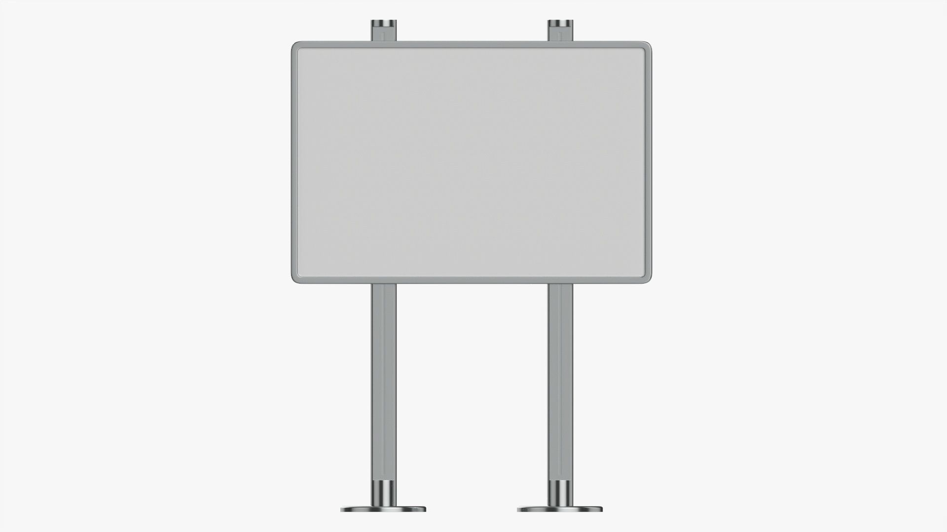 Advertising stand display mockup 04 3D model_3