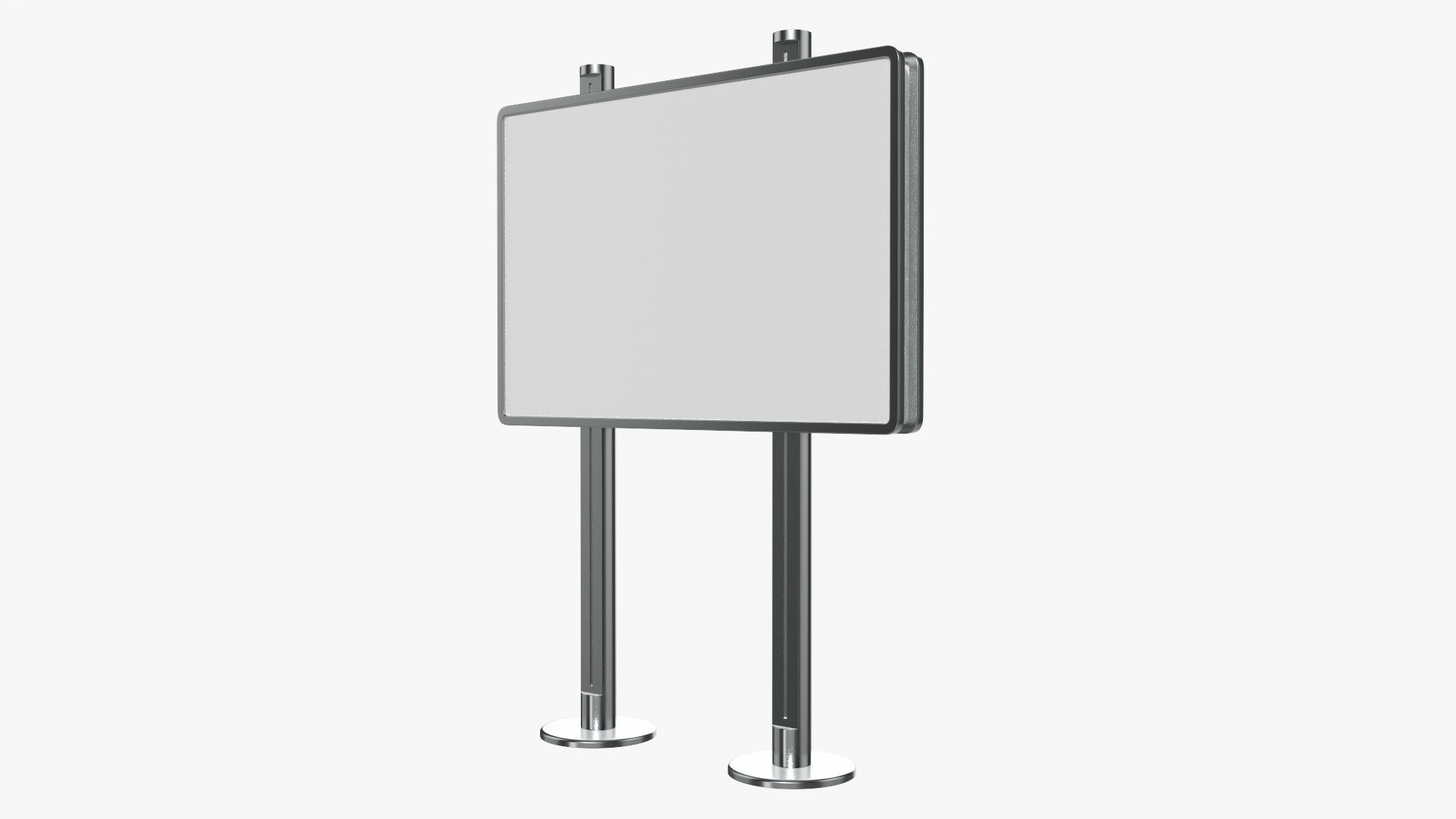 Advertising stand display mockup 04 3D model_1