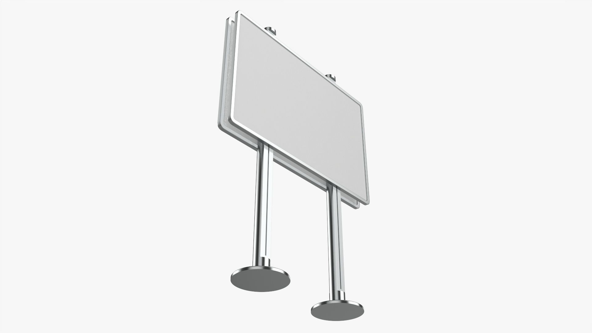 Advertising stand display mockup 04 3D model_2