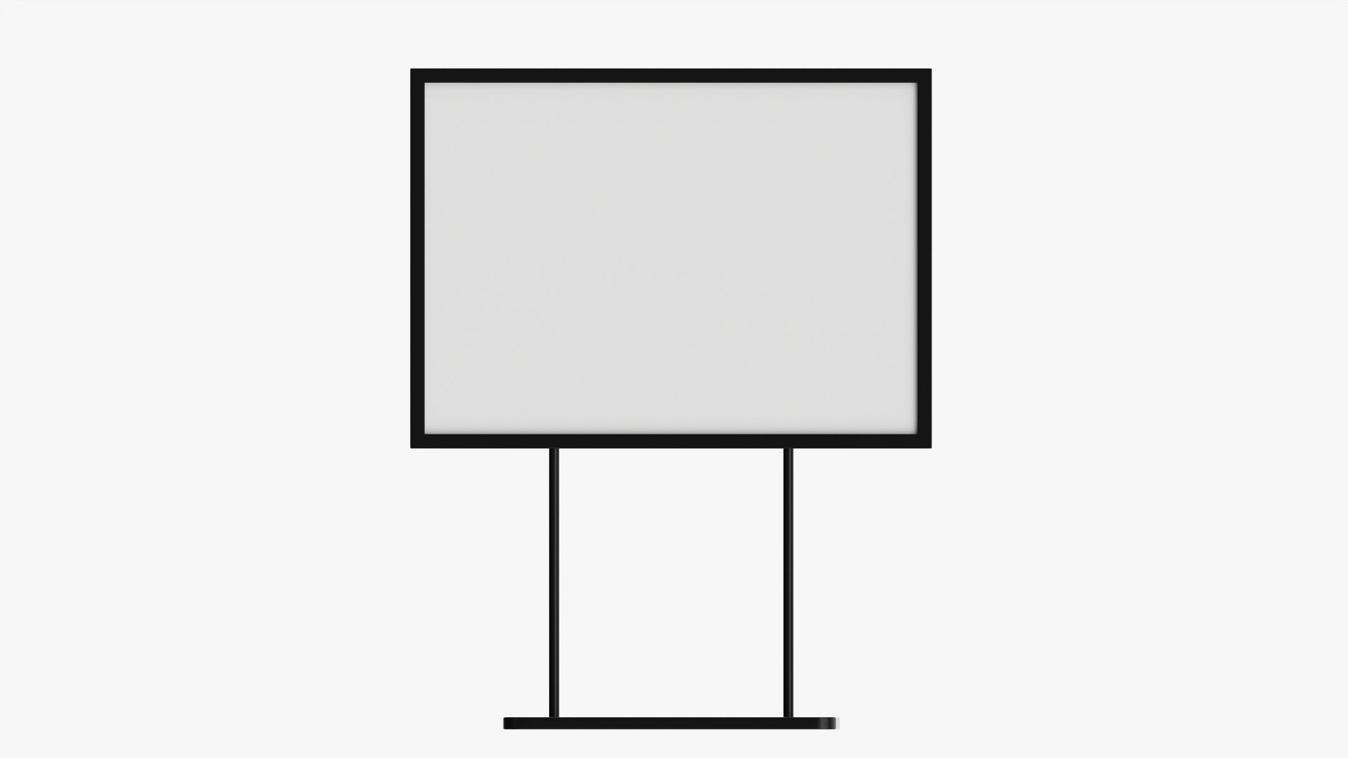 Advertising stand display mockup 05 3D model_3