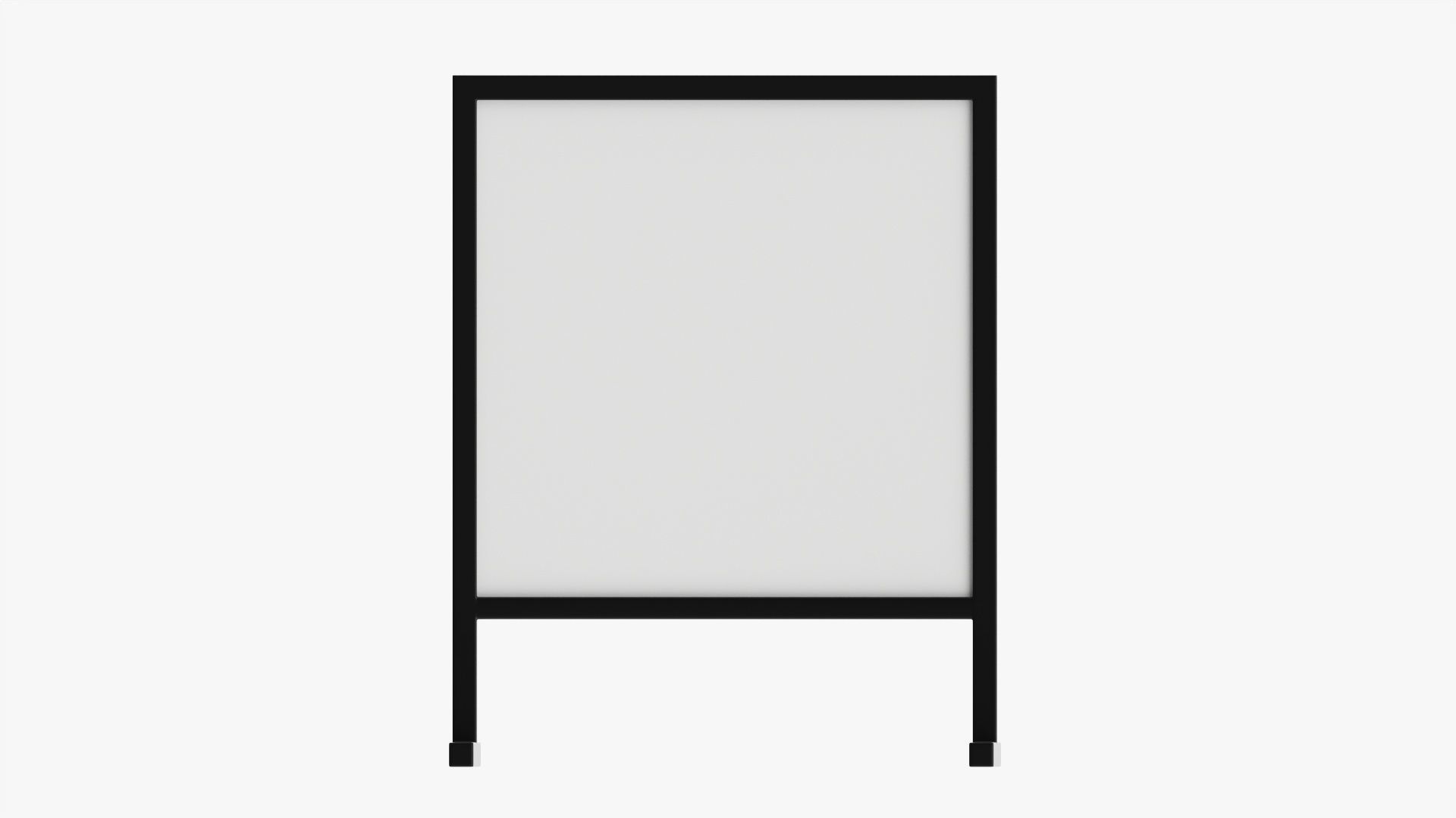 Advertising stand display mockup 06 3D model_3