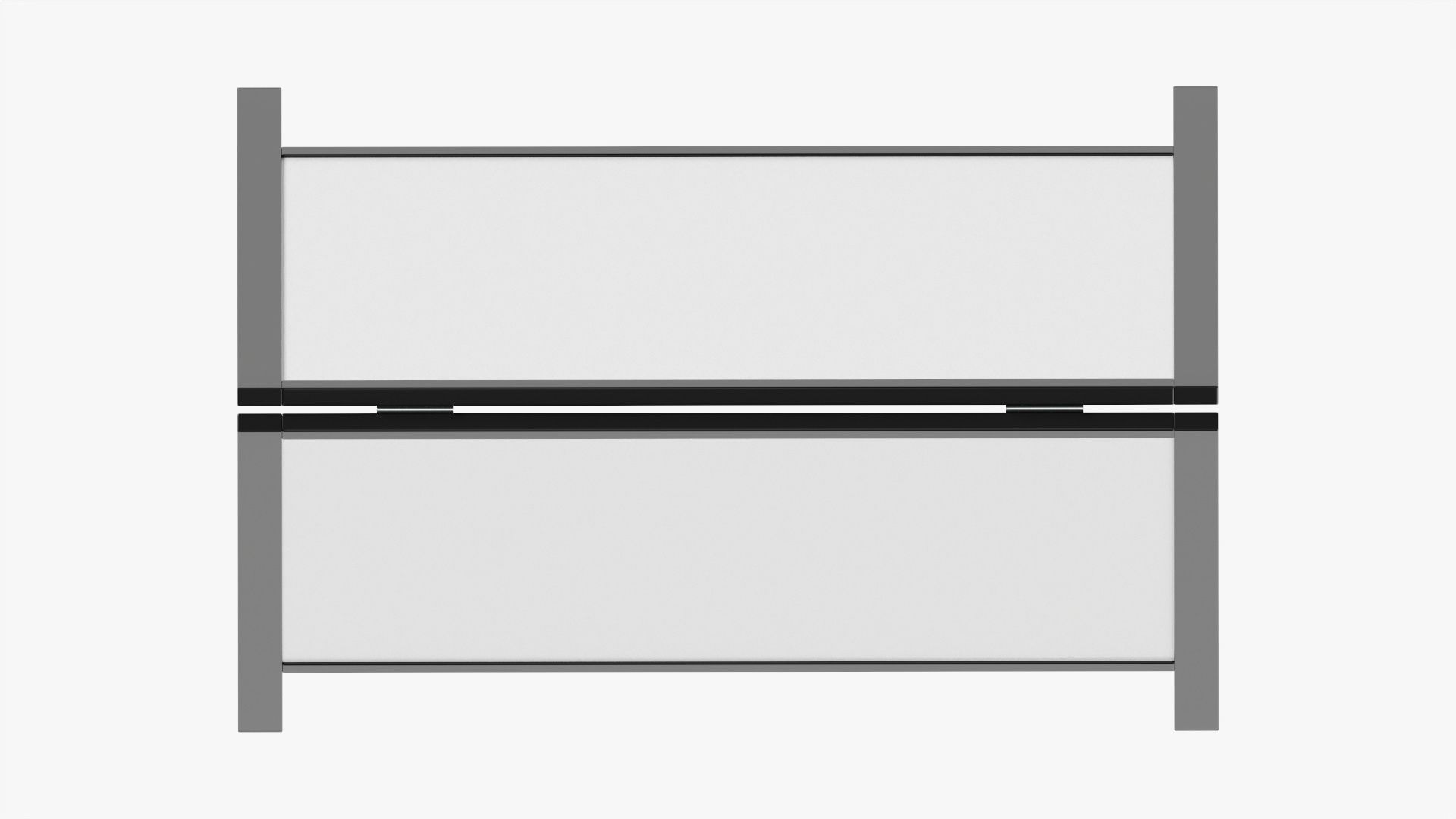 Advertising stand street mockup 01 3D model_5