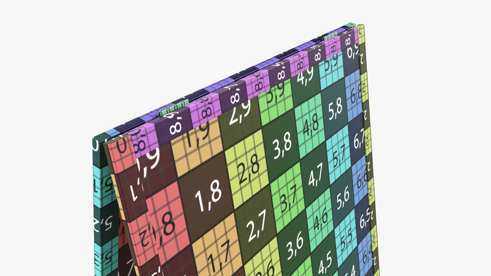 Advertising stand street mockup 01 3D model_13