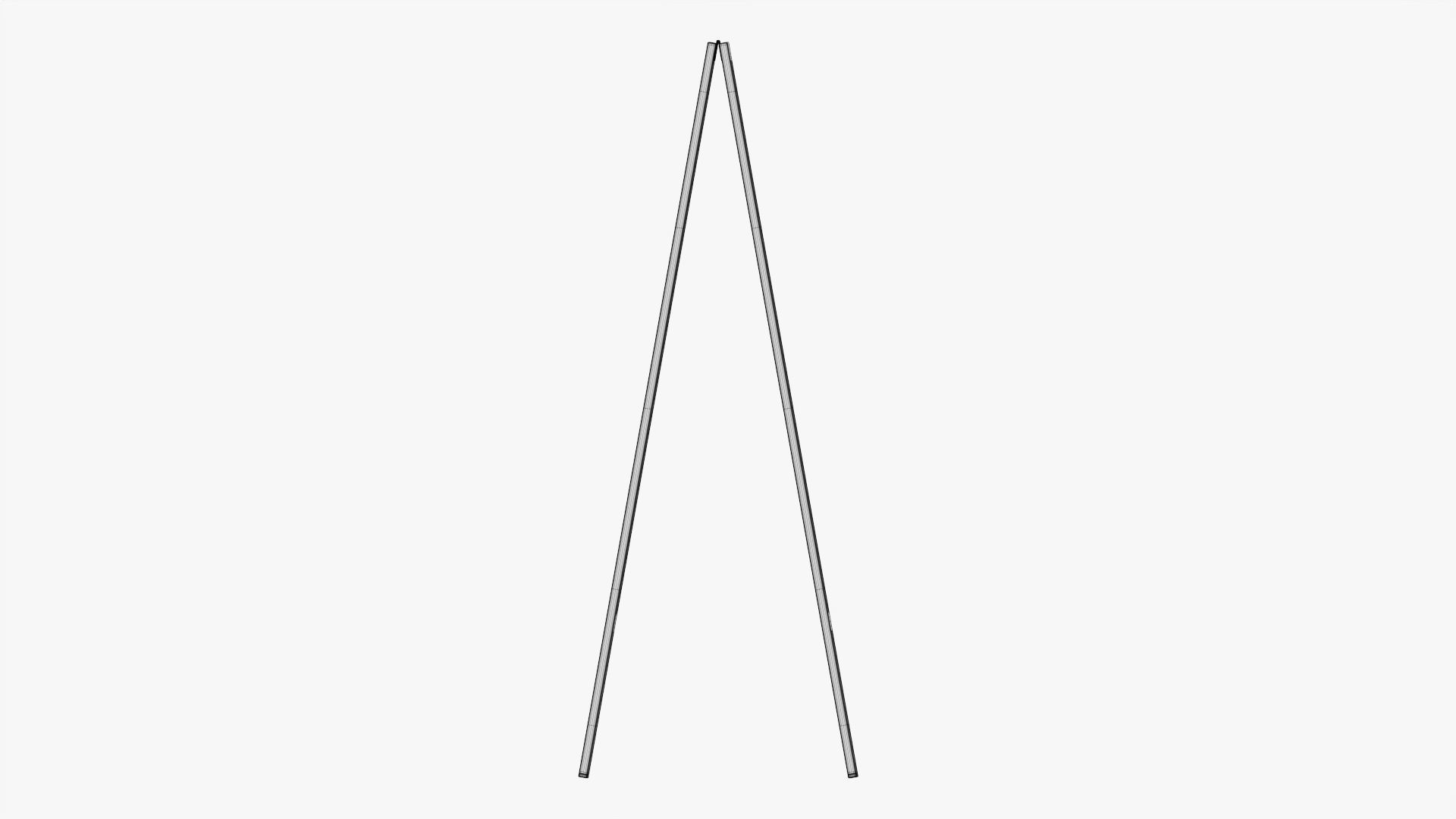 Advertising stand street mockup 01 3D model_10