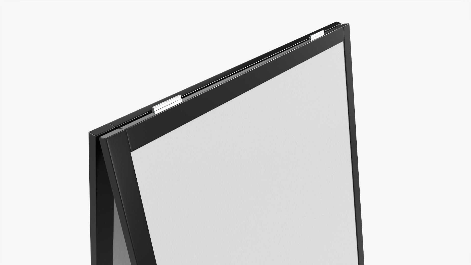 Advertising stand street mockup 01 3D model_1