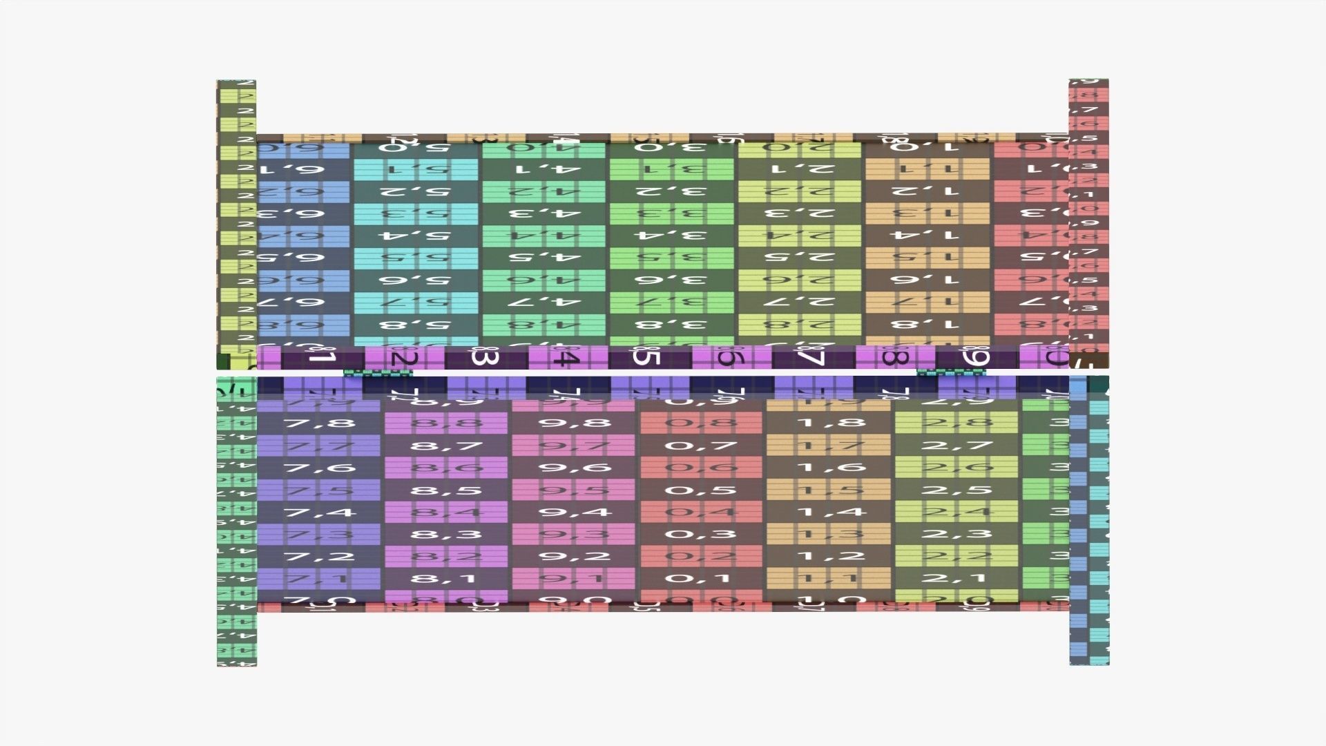 Advertising stand street mockup 01 3D model_17