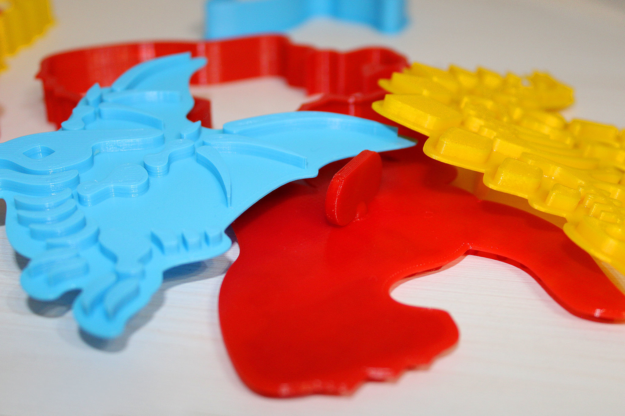 Cookie cutters Dinosaurs 3D print model_1