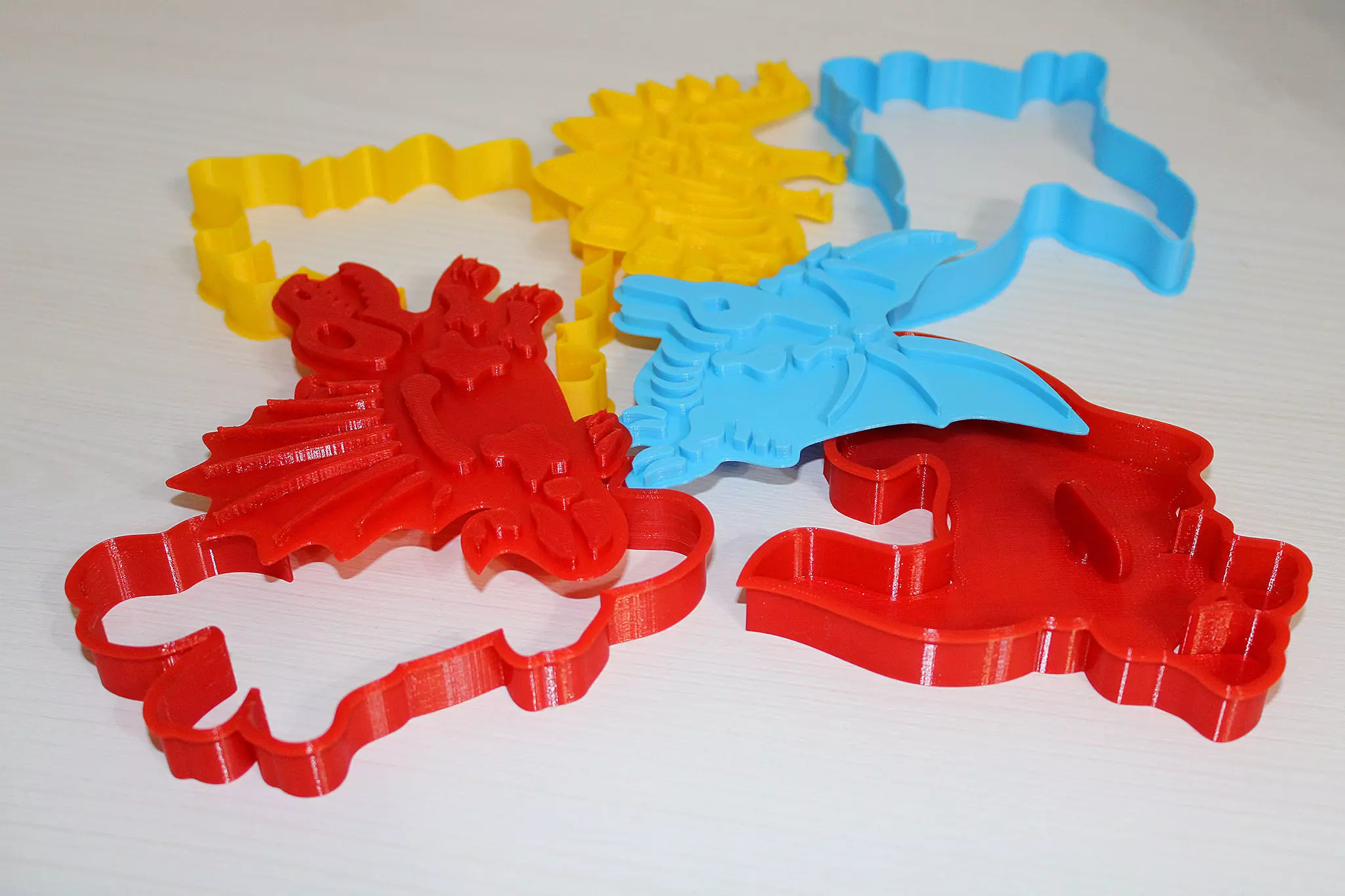 Cookie cutters Dinosaurs 3D print model_0