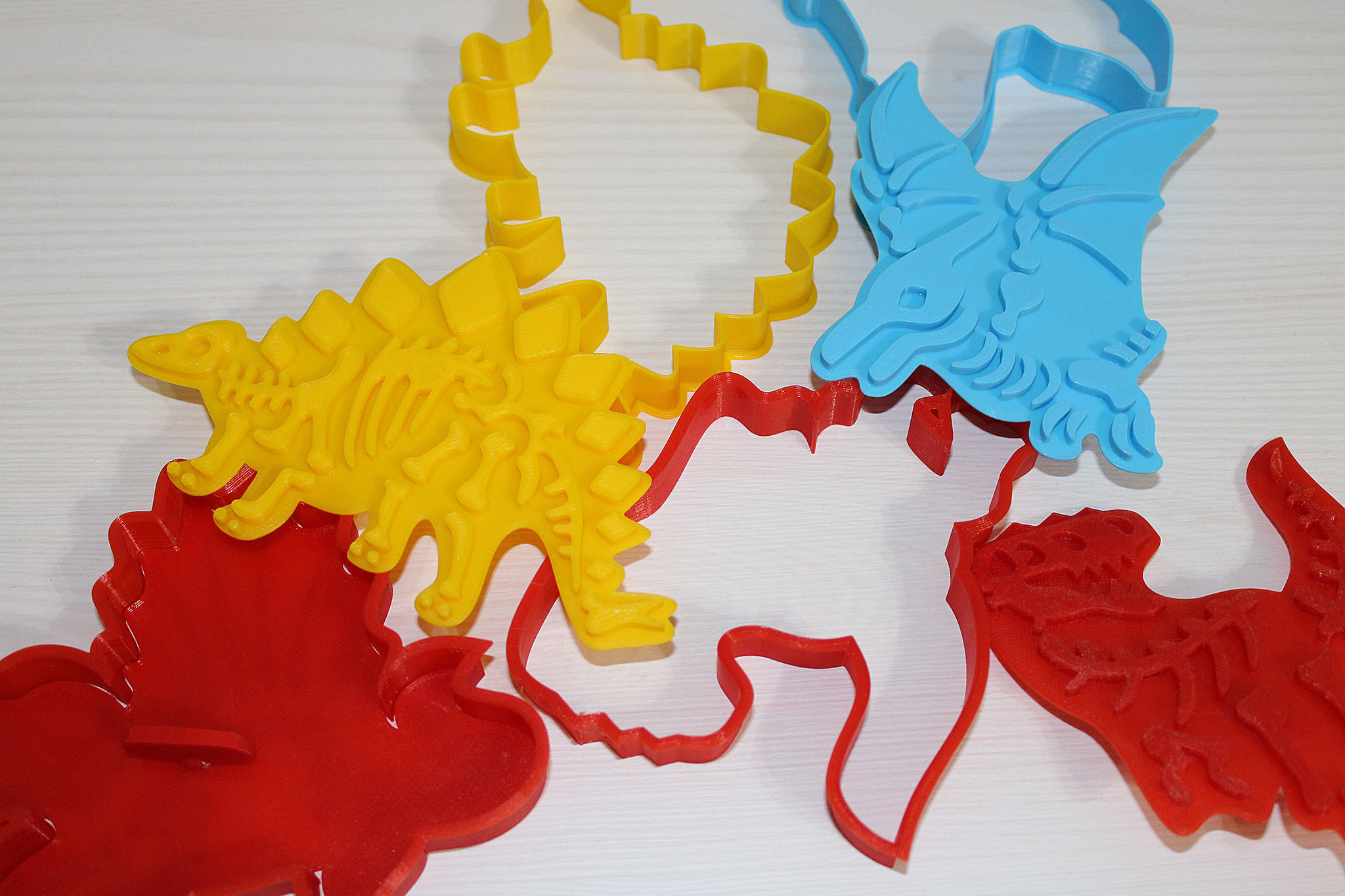 Cookie cutters Dinosaurs 3D print model_2
