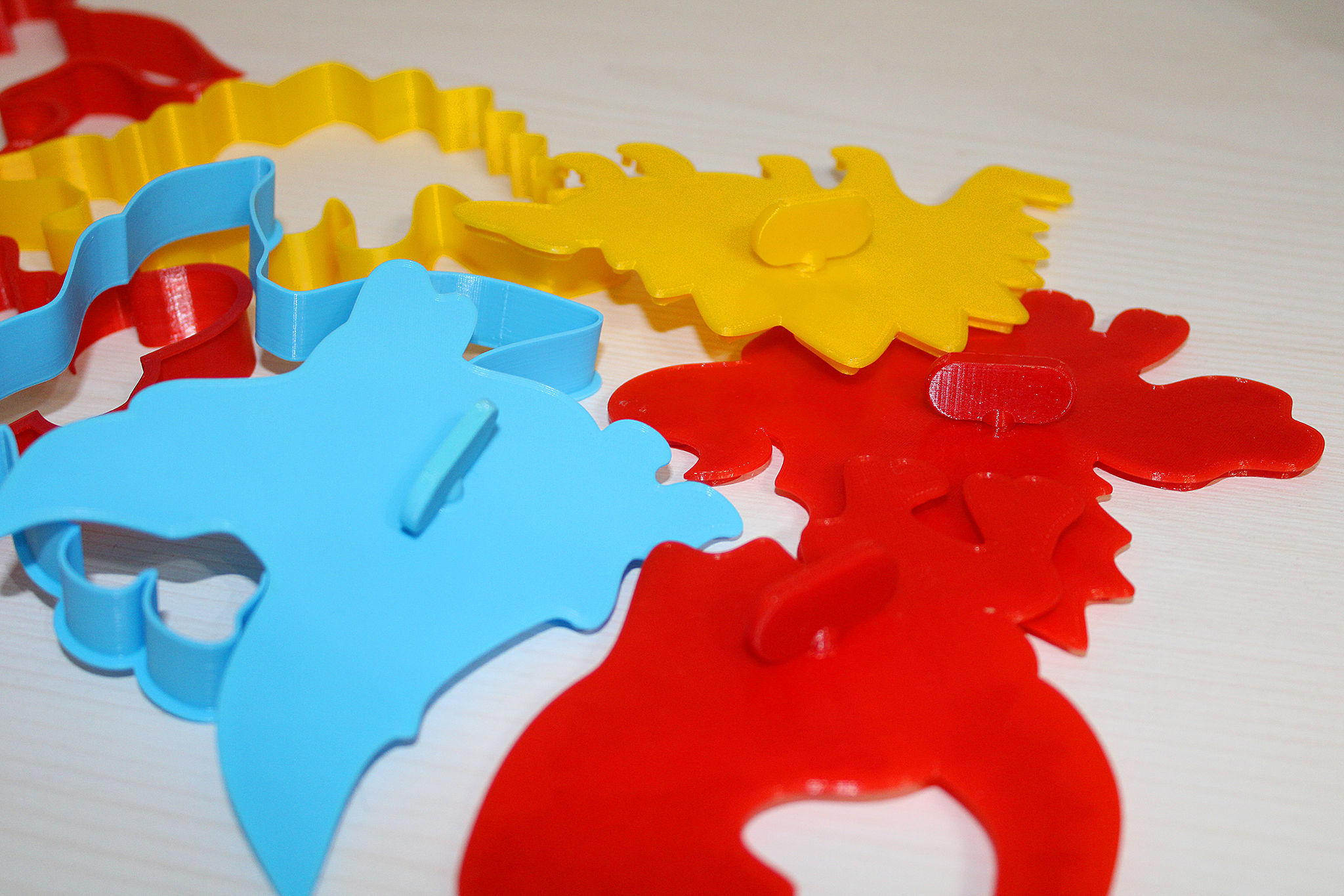 Cookie cutters Dinosaurs 3D print model_4