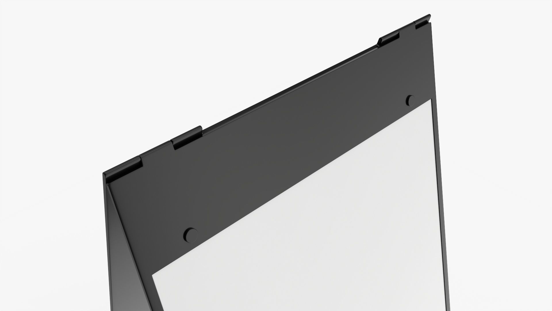 Advertising stand street mockup 02 3D model_2