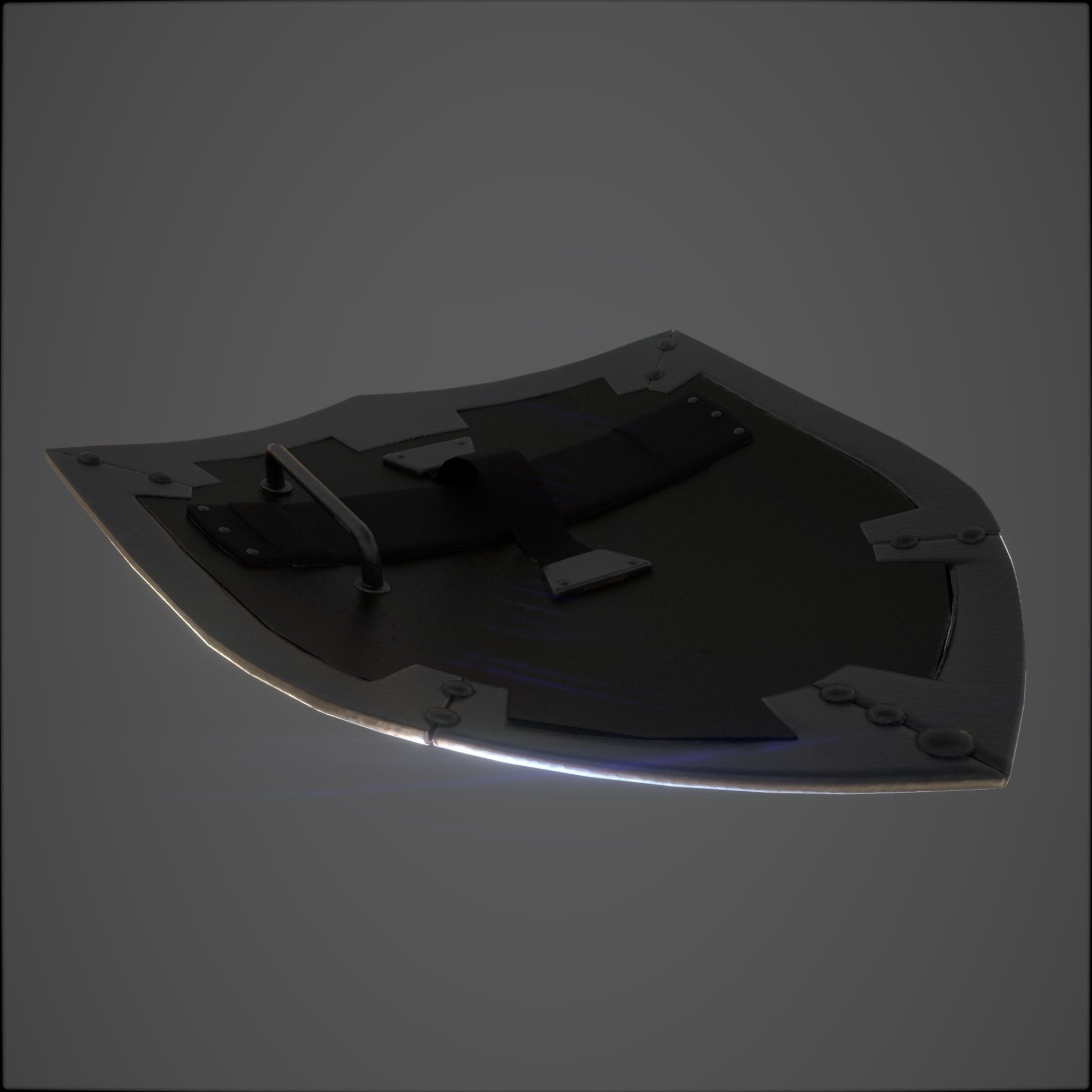 HYLIAN SHIELD THE LEGEND OF ZELDA UE4 Low-poly 3D model_3
