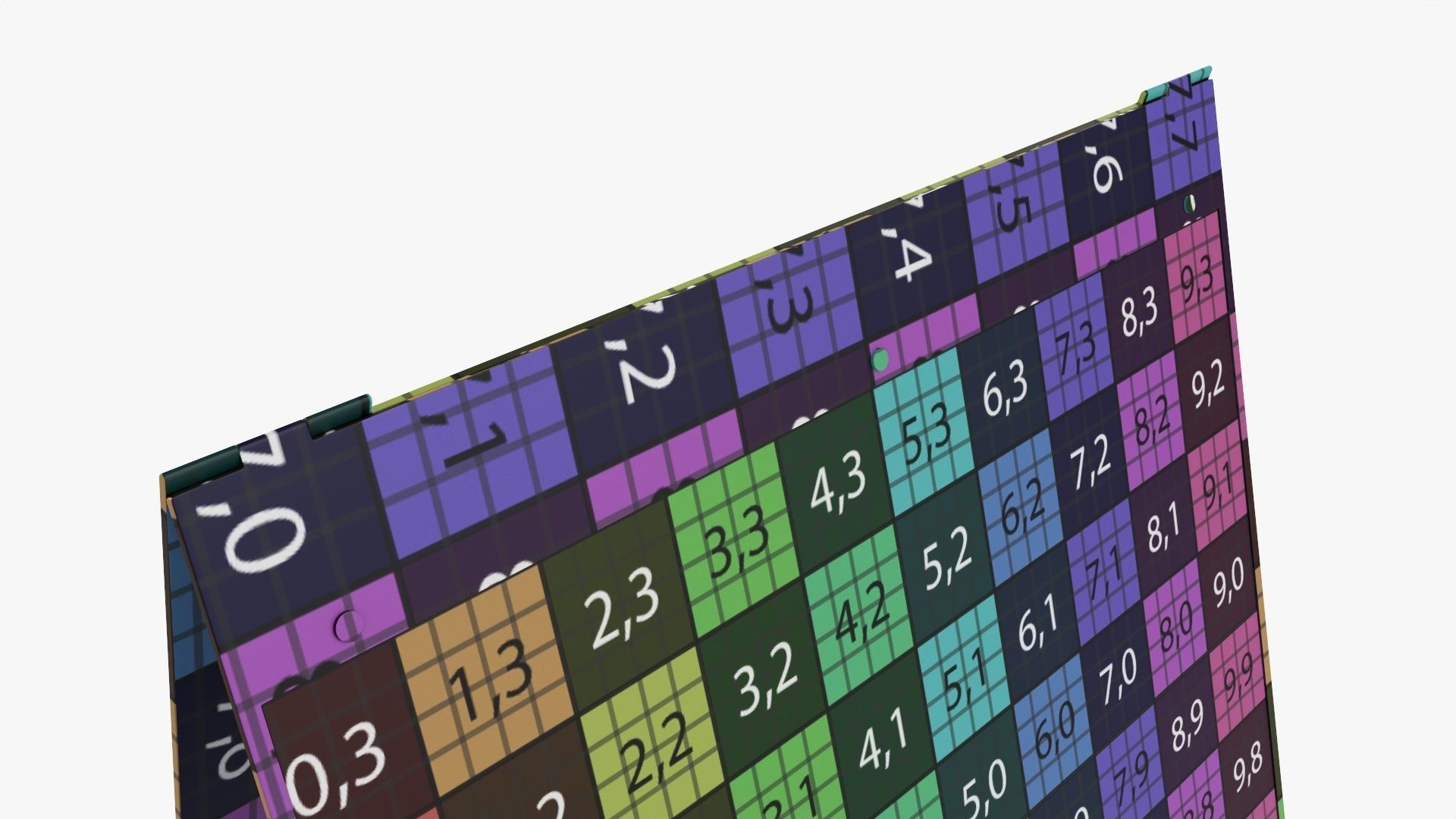 Advertising stand street mockup 03 3D model_11