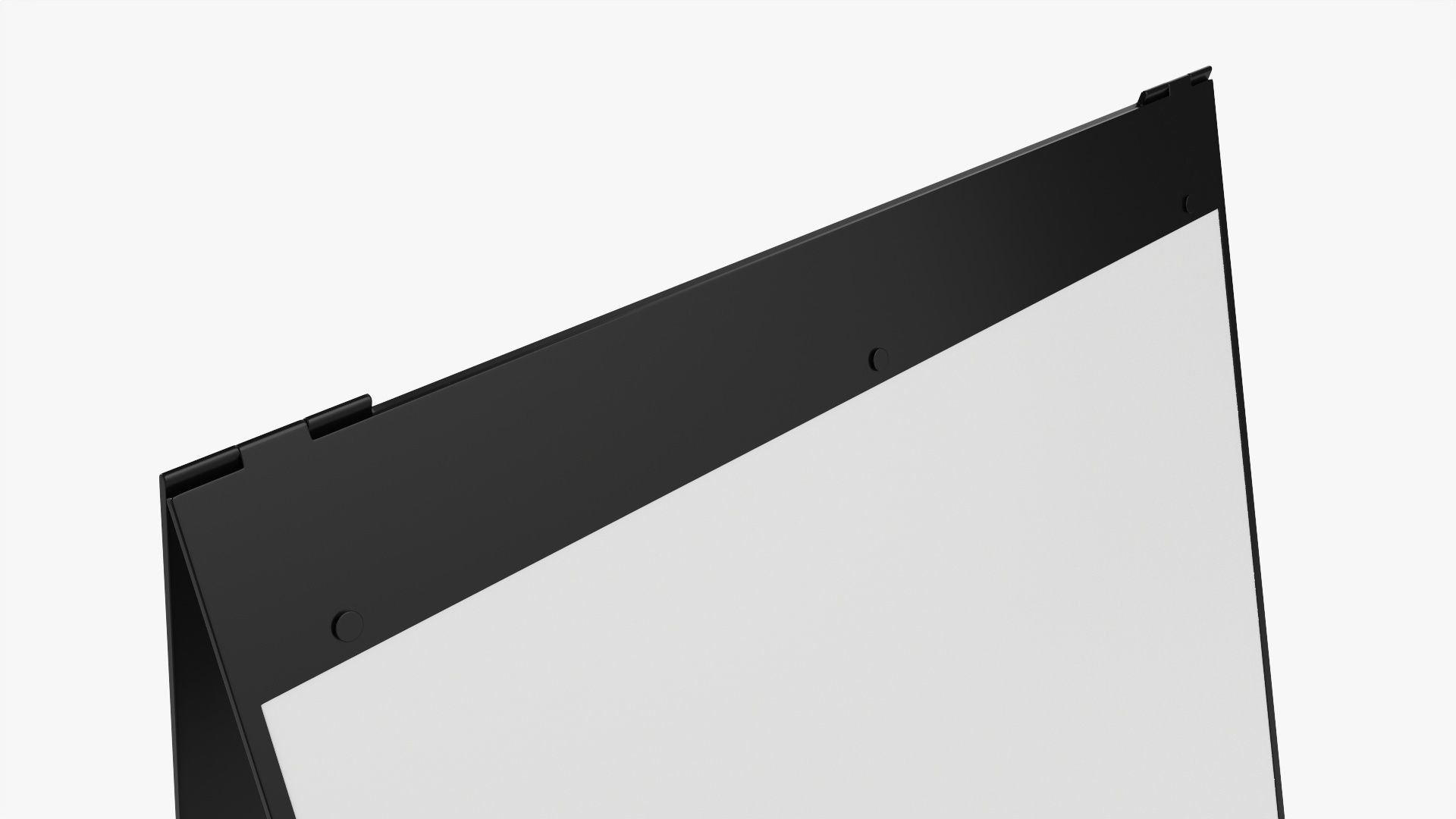 Advertising stand street mockup 03 3D model_2