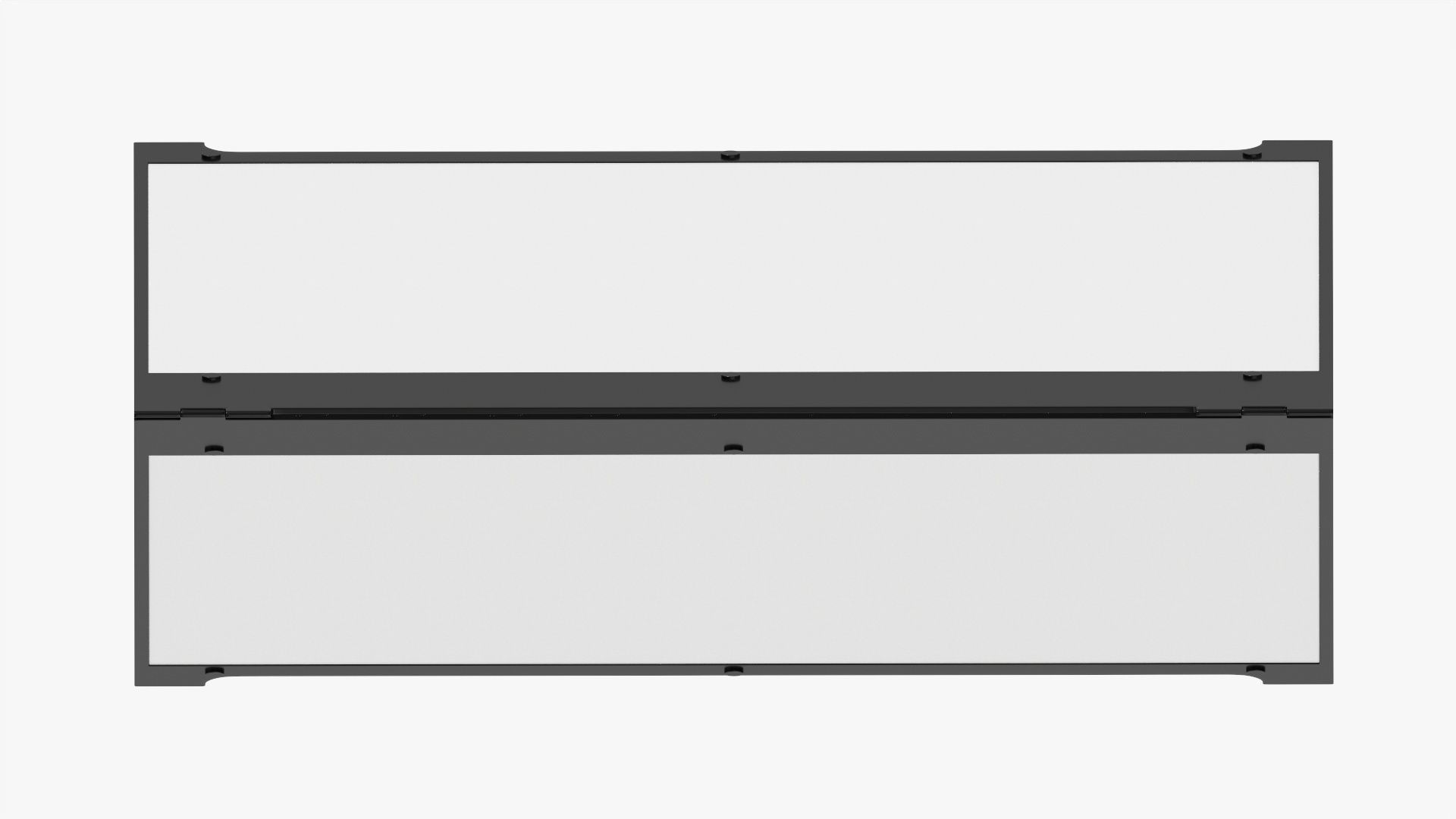 Advertising stand street mockup 03 3D model_5