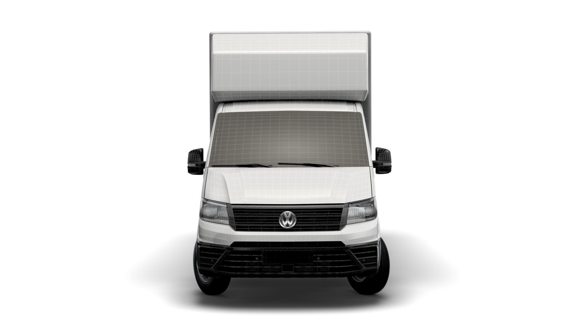 VW Crafter Luton Tail Lift 2021 3D model_12