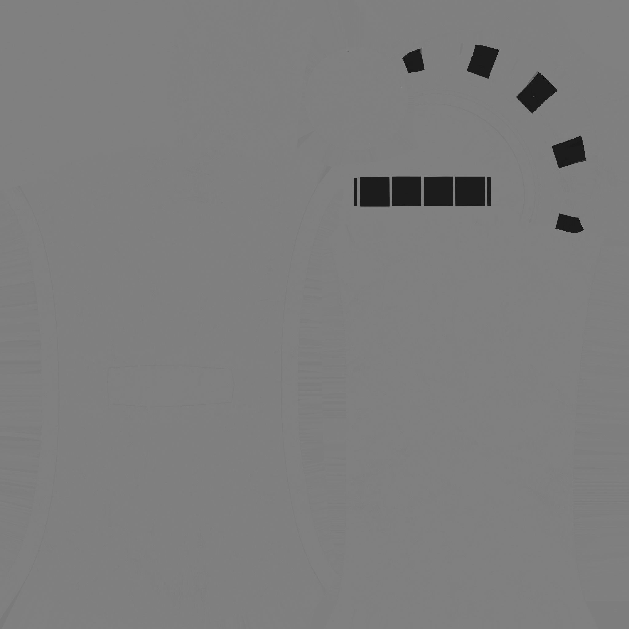 Mega Buster Megaman - Hand Cannon - SciFi Blast Weapon Low-poly 3D model_17