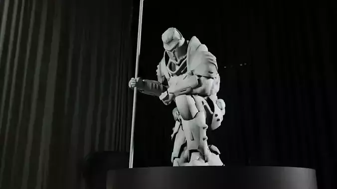Doom Eternal - Night Knight Statue