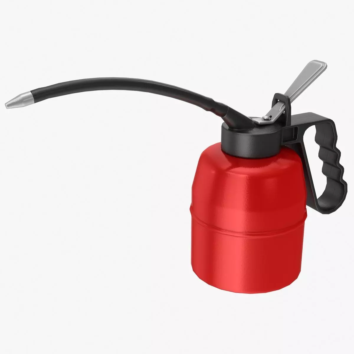 Oil Can Low-poly 3D model_0