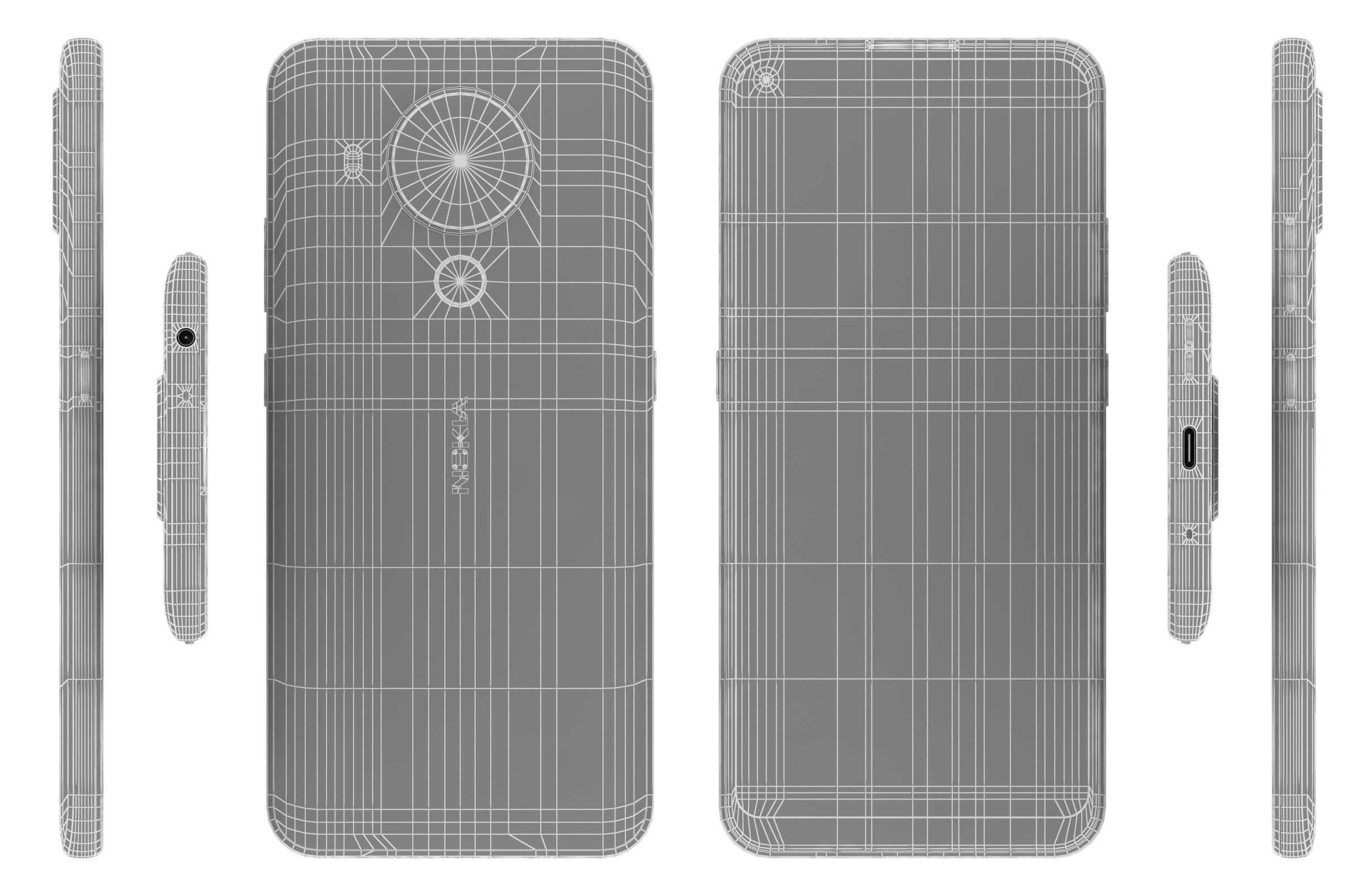 Nokia 5 4 Polar Night 3D model_16