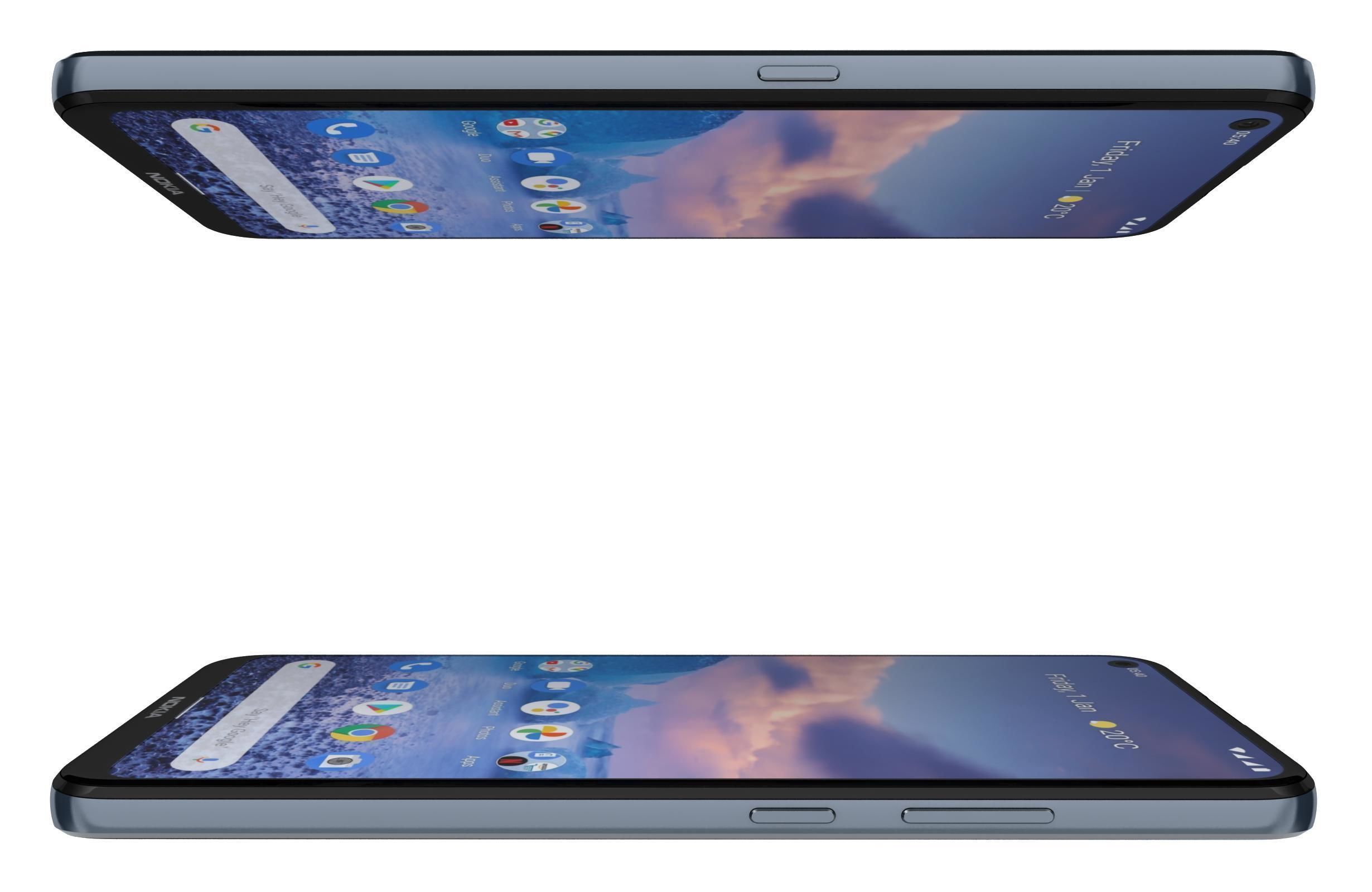 Nokia 5 4 Polar Night 3D model_6