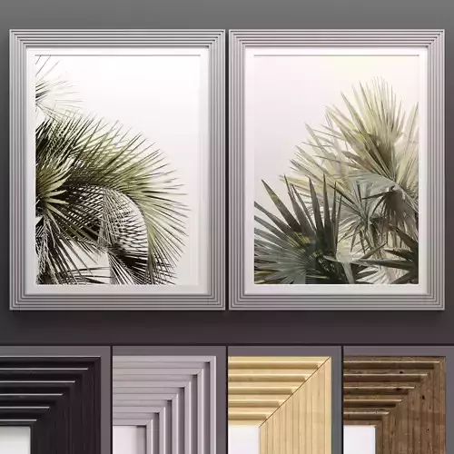 Art Frame 720 Low-poly 3D model