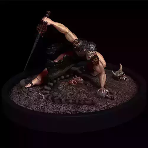 ArKron The Warlord 3D print model